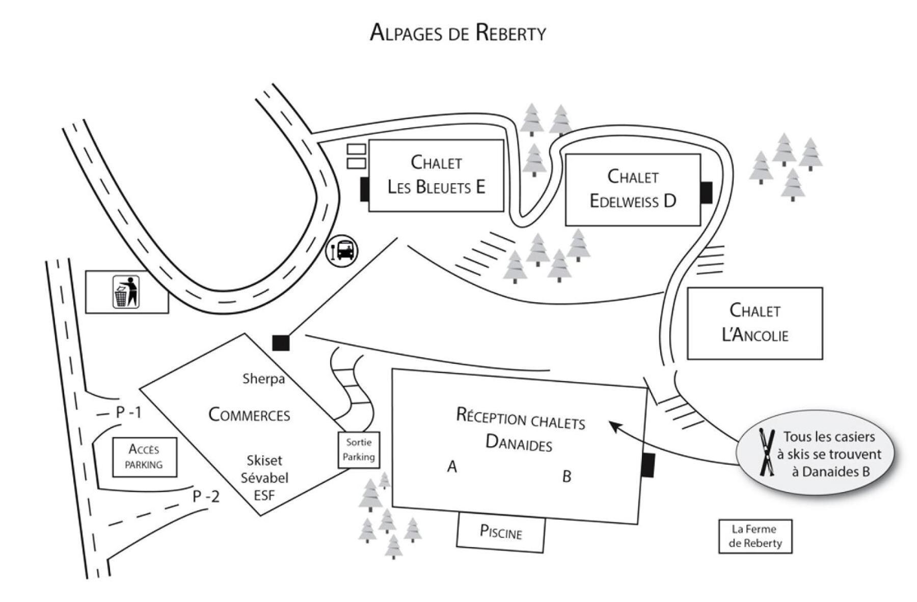 Residence Alpages De Reberty - Appartement Spacieux Et Lumineux - Proche Des Pistes - Balcon - Piscine Mae-0854 Saint-Martin-de-Belleville Luaran gambar